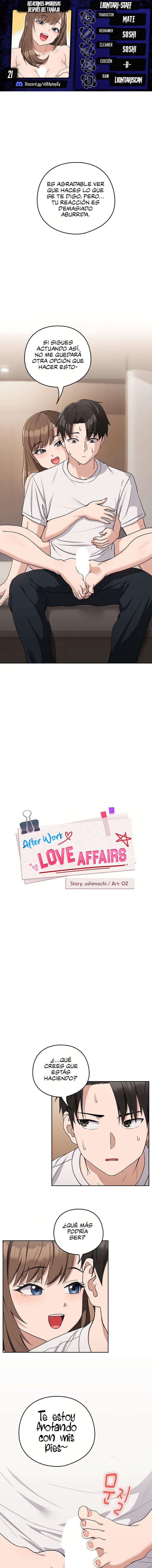 Relaciones amorosas después del trabajo Capítulo 21 - Page 1