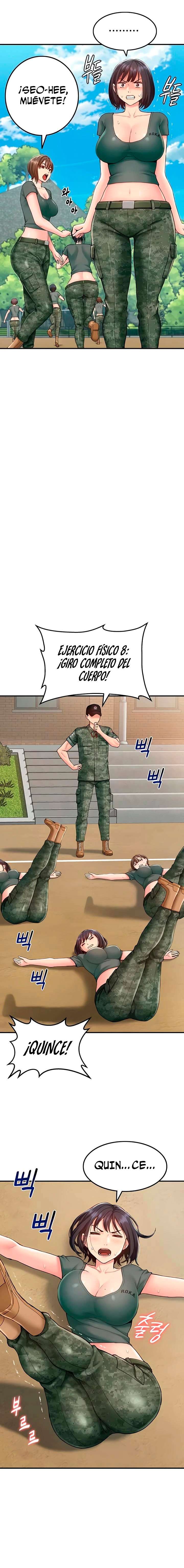 Centro de Entrenamiento de Reclutas Femeninas Capítulo 2 - Page 14