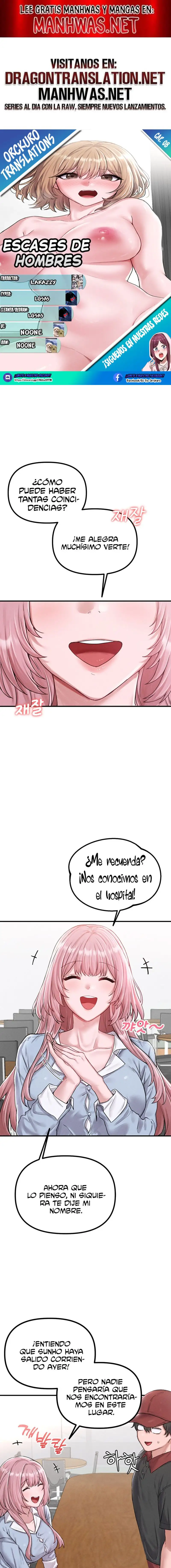 Escases de Hombres Capítulo 8 - Page 1