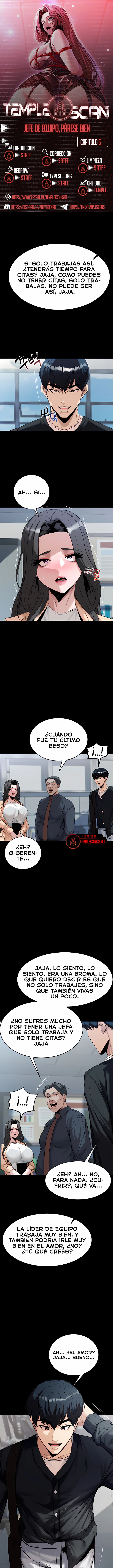 Jefa de Equipo, por favor, compórtese Capítulo 5 - Page 1