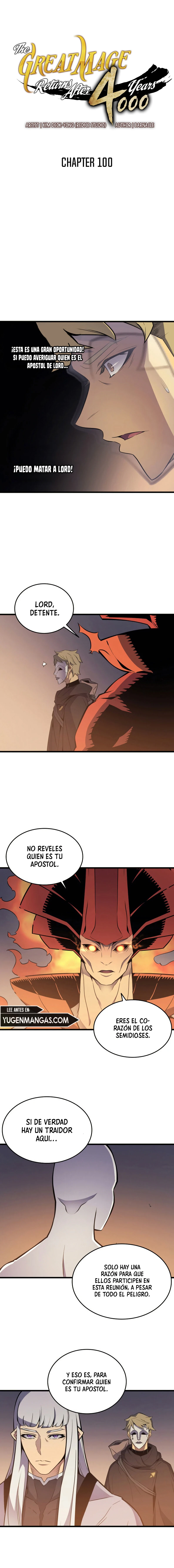 El Gran Mago Retorno Despues De 4000 Años Capítulo 100 - Page 3