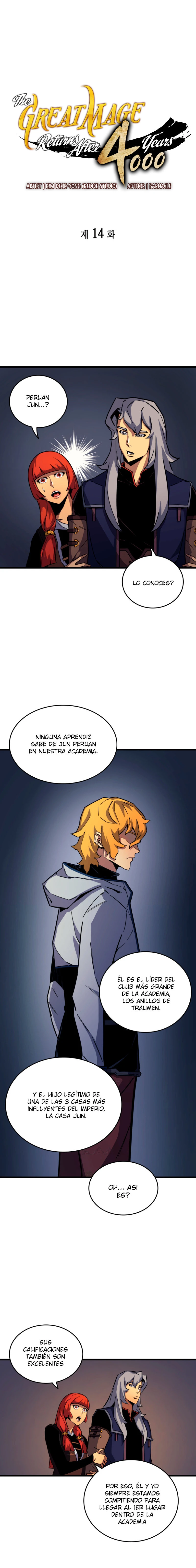 El Gran Mago Retorno Despues De 4000 Años Capítulo 14 - Page 2