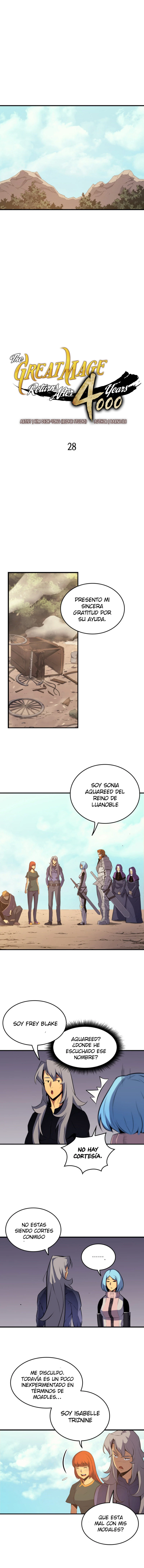 El Gran Mago Retorno Despues De 4000 Años Capítulo 28 - Page 4