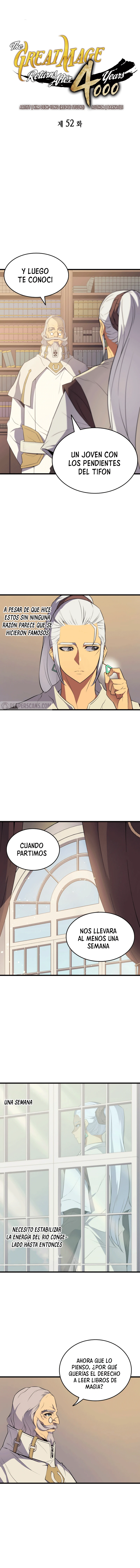 El Gran Mago Retorno Despues De 4000 Años Capítulo 52 - Page 1