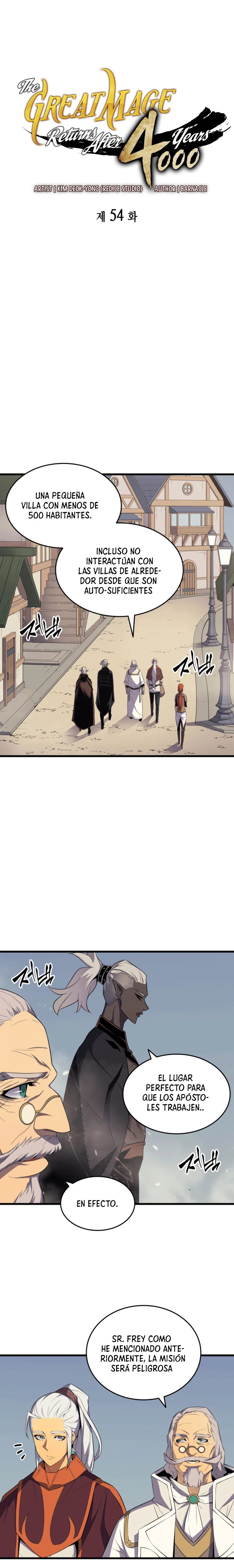 El Gran Mago Retorno Despues De 4000 Años Capítulo 54 - Page 1