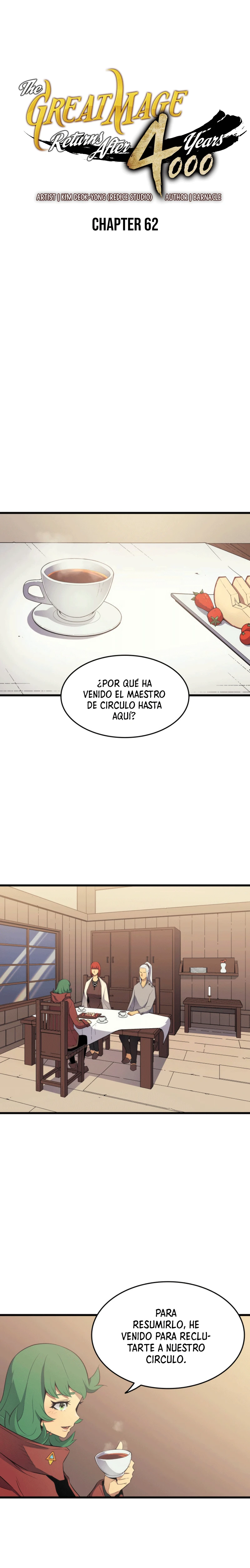 El Gran Mago Retorno Despues De 4000 Años Capítulo 62 - Page 1