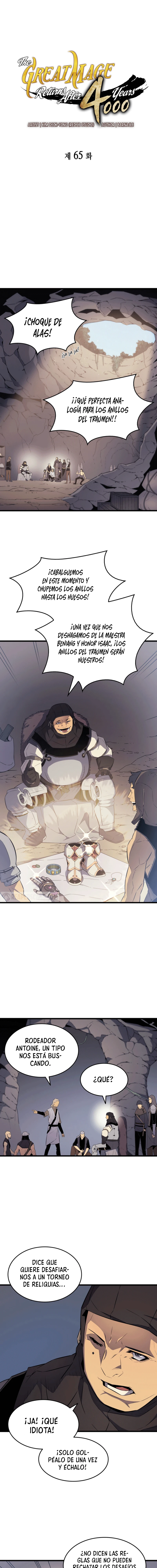 El Gran Mago Retorno Despues De 4000 Años Capítulo 65 - Page 1