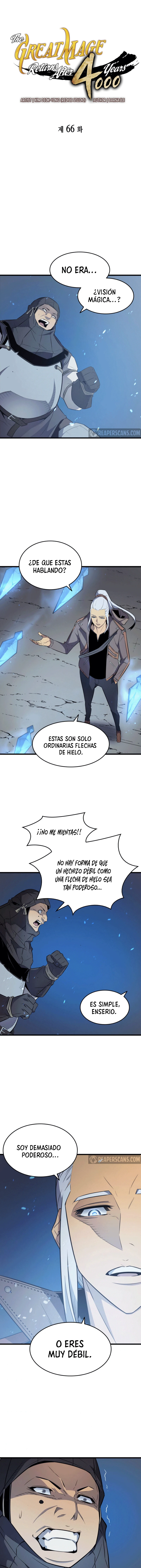 El Gran Mago Retorno Despues De 4000 Años Capítulo 66 - Page 1