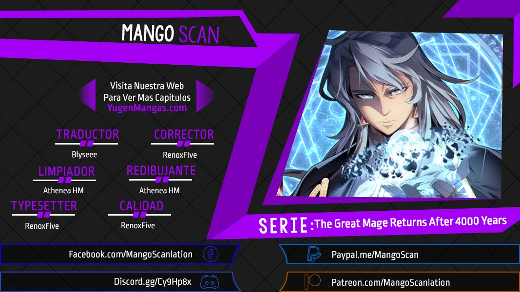 El Gran Mago Retorno Despues De 4000 Años Capítulo 74 - Page 1