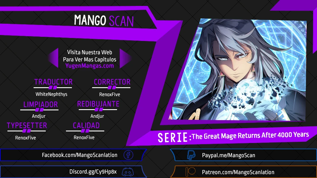 El Gran Mago Retorno Despues De 4000 Años Capítulo 78 - Page 1