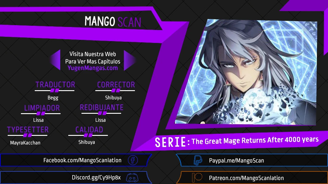 El Gran Mago Retorno Despues De 4000 Años Capítulo 90 - Page 1