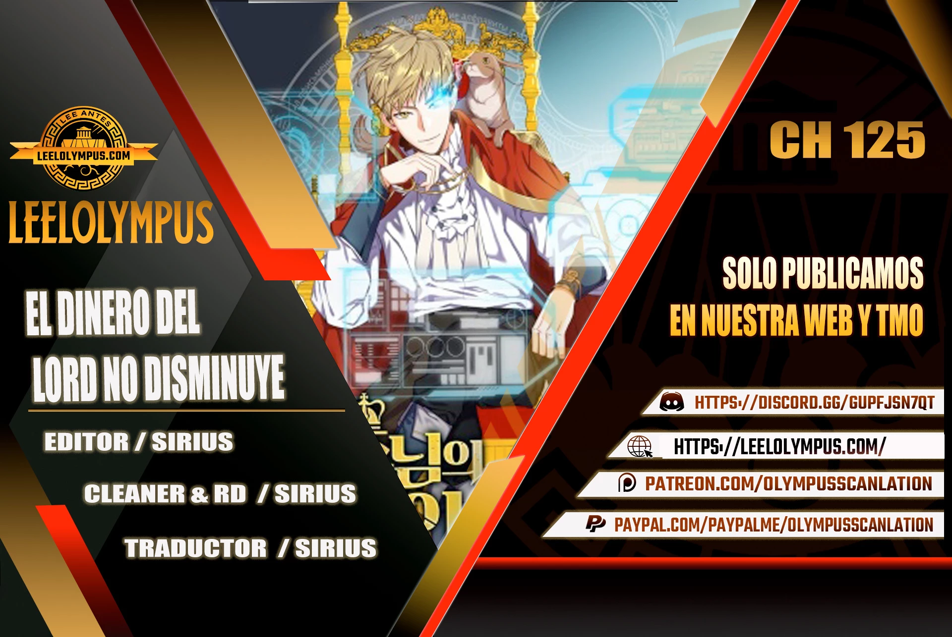 El dinero del Lord no disminuye Capítulo 125 - Page 1