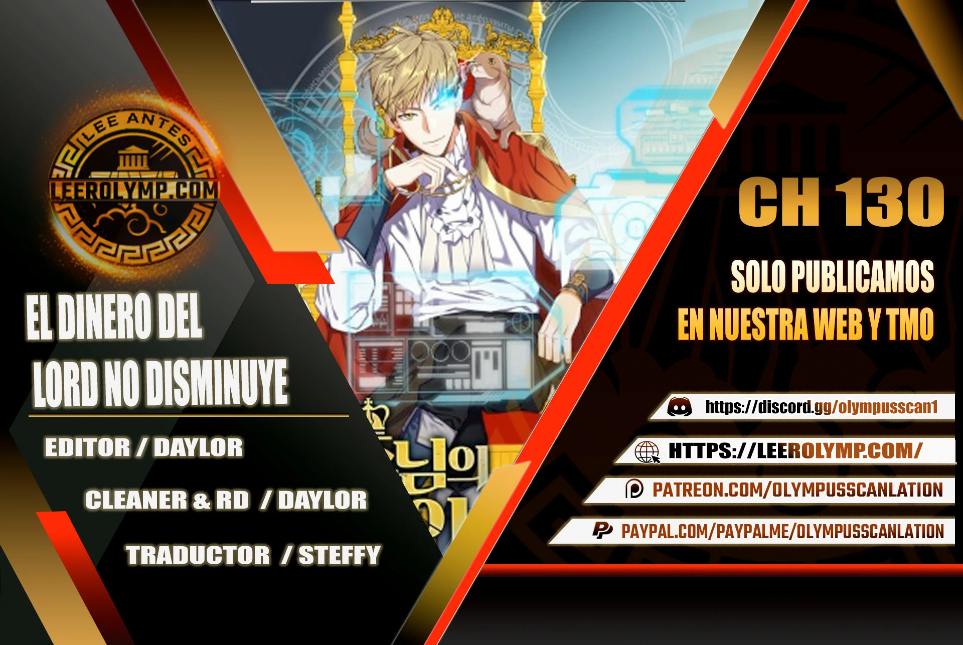 El dinero del Lord no disminuye Capítulo 130 - Page 1