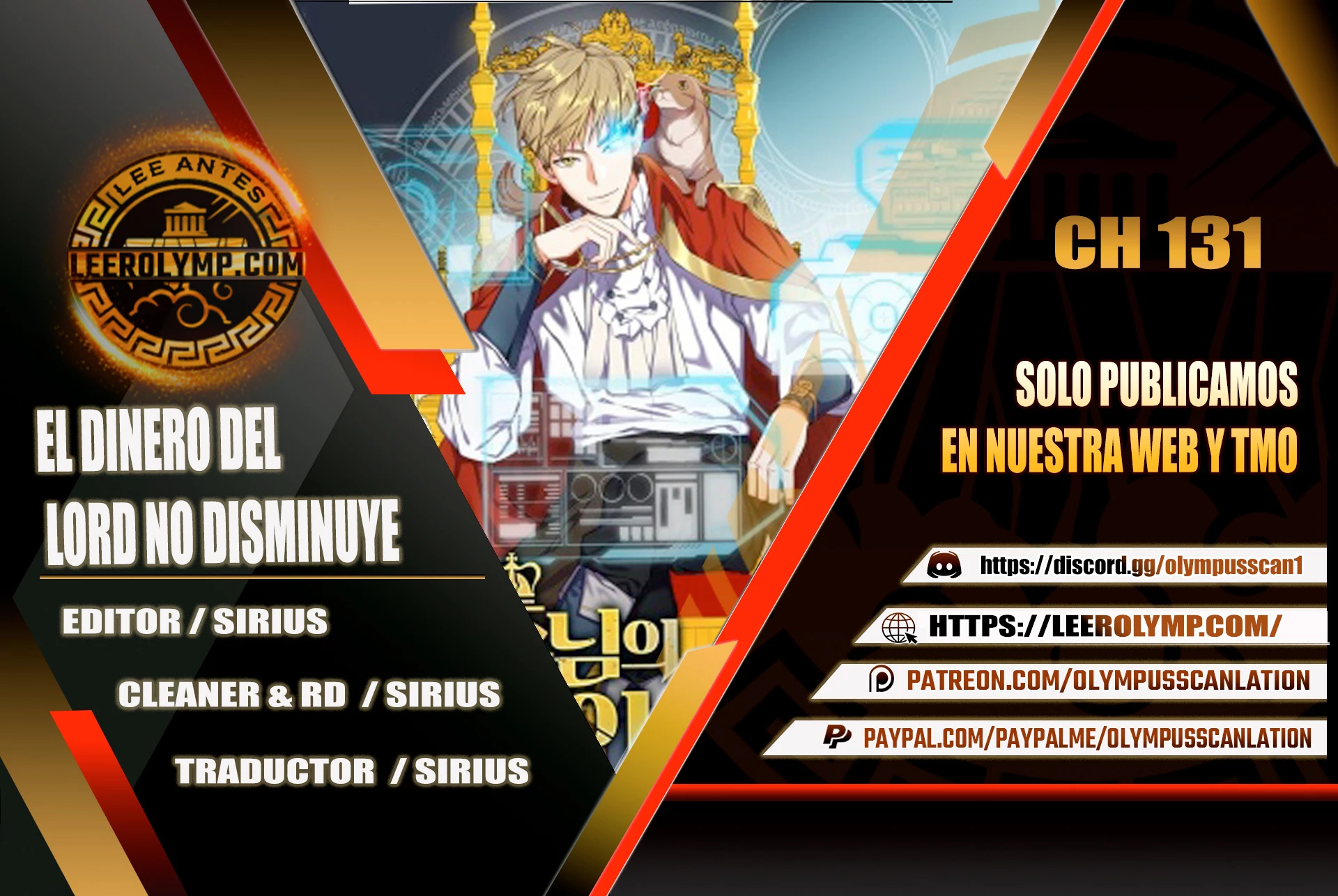 El dinero del Lord no disminuye Capítulo 131 - Page 1