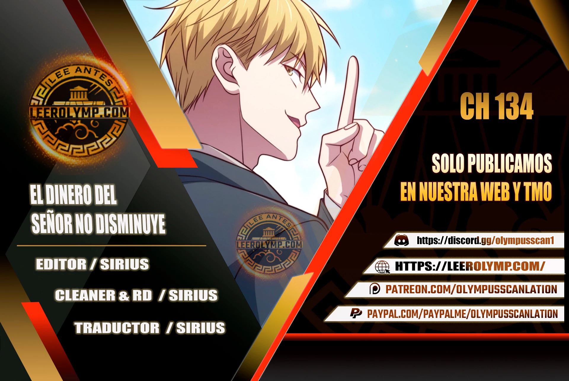 El dinero del Lord no disminuye Capítulo 134 - Page 1