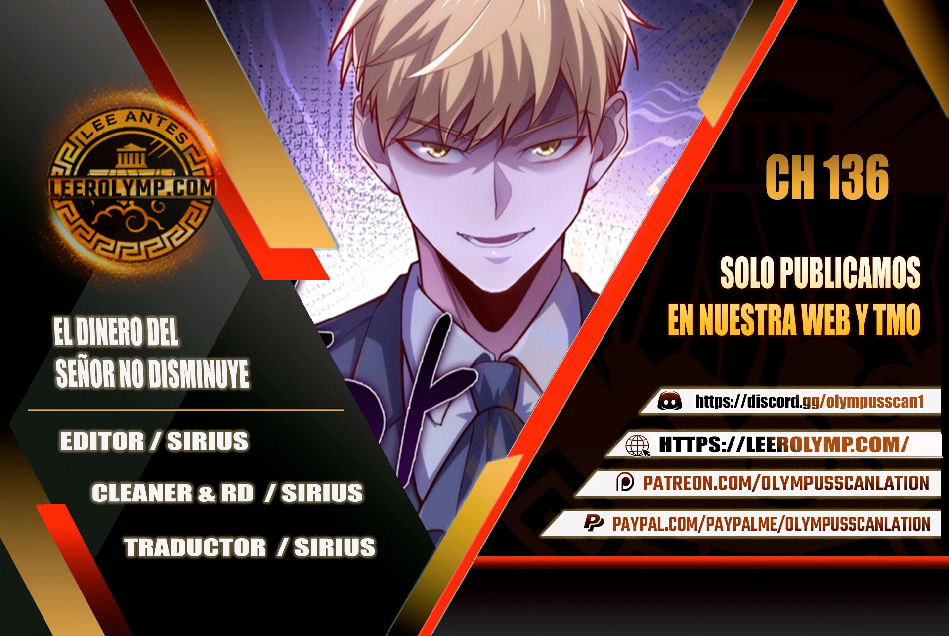 El dinero del Lord no disminuye Capítulo 136 - Page 1