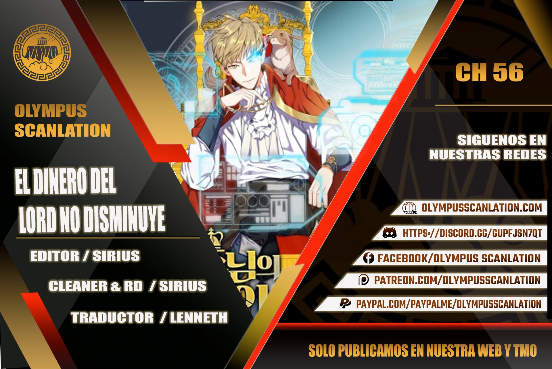 El dinero del Lord no disminuye Capítulo 56 - Page 1