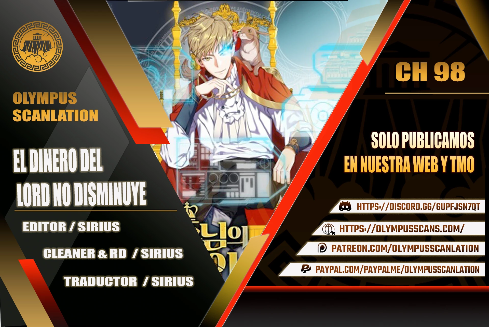 El dinero del Lord no disminuye Capítulo 98 - Page 1