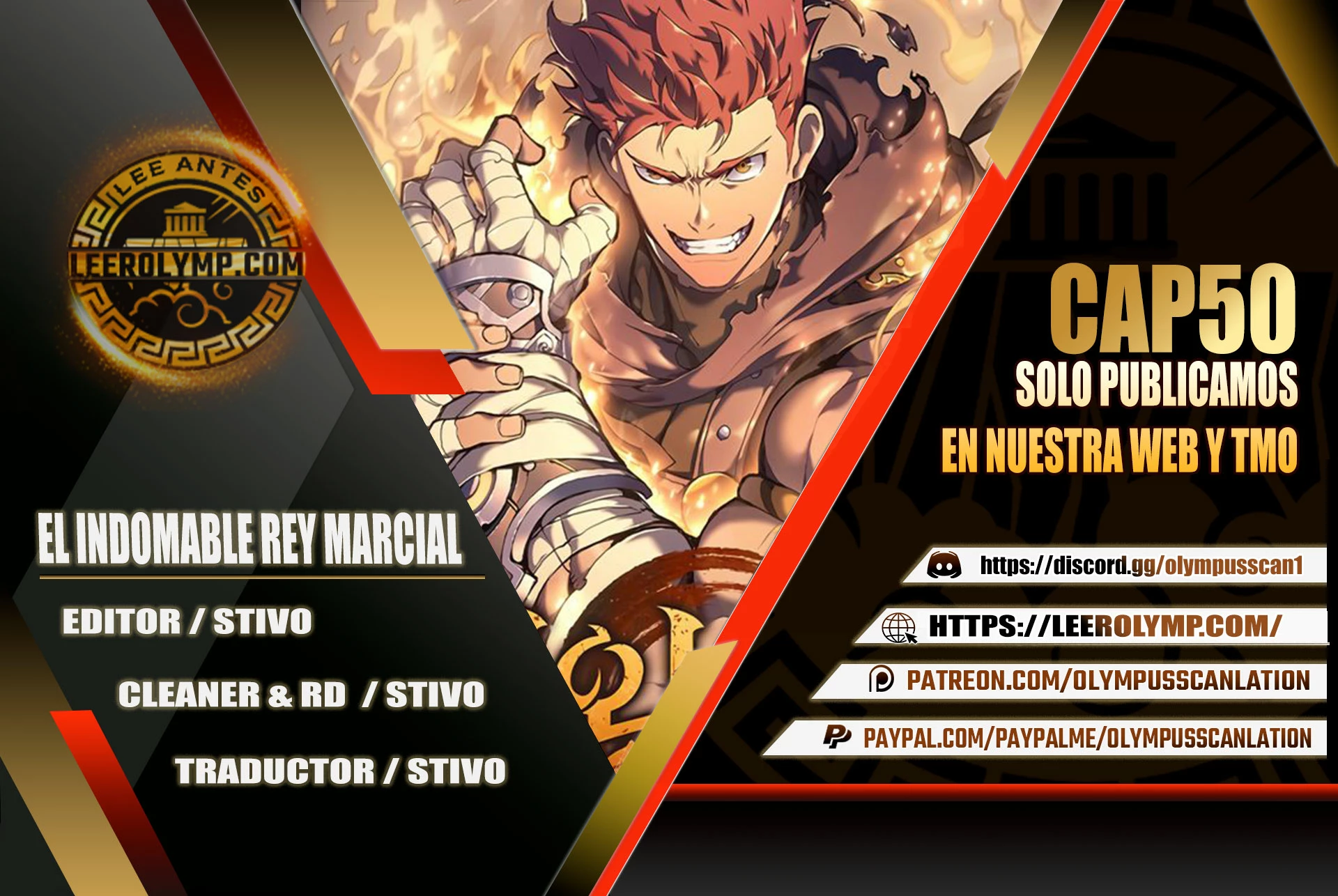 El Indomable Rey Marcial Capítulo 50 - Page 1