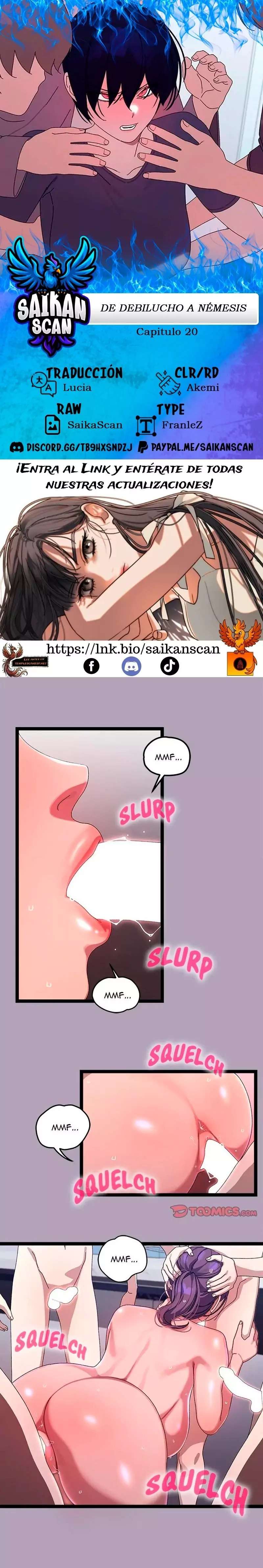 De debilucho a némesis Capítulo 20 - Page 1