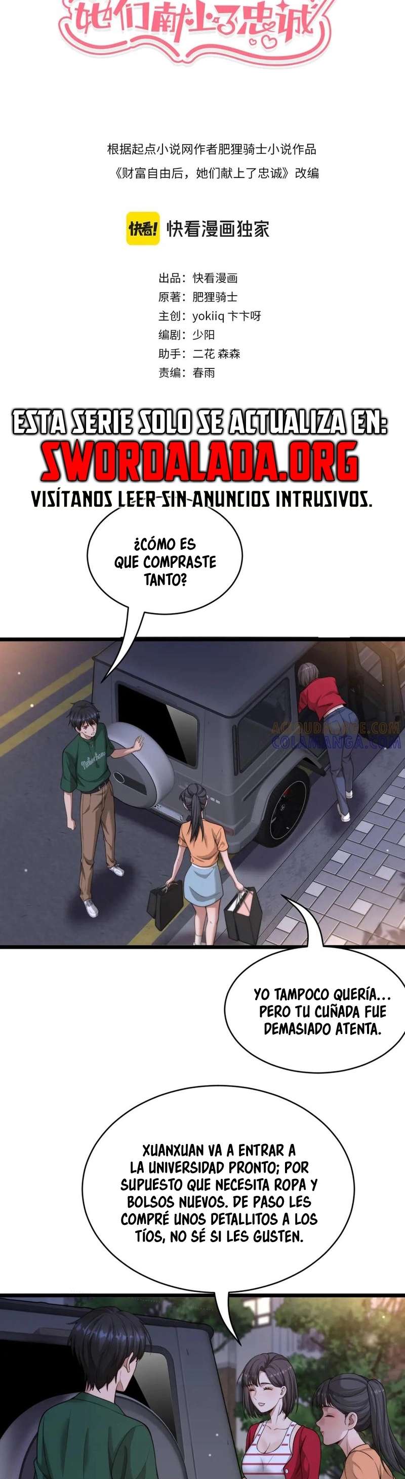 Me ofrecieron su lealtad despues de que obtuviera mucho dinero Capítulo 44 - Page 2