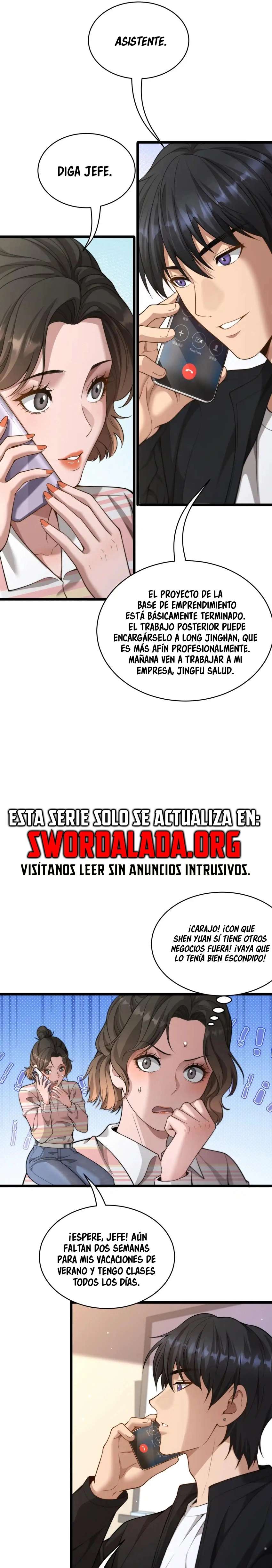 Me ofrecieron su lealtad despues de que obtuviera mucho dinero Capítulo 49 - Page 11