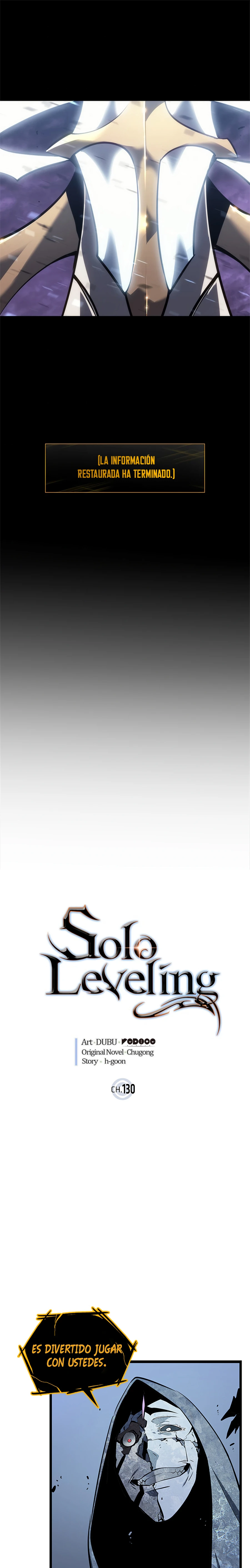 Solo Leveling Capítulo 130 - Page 1