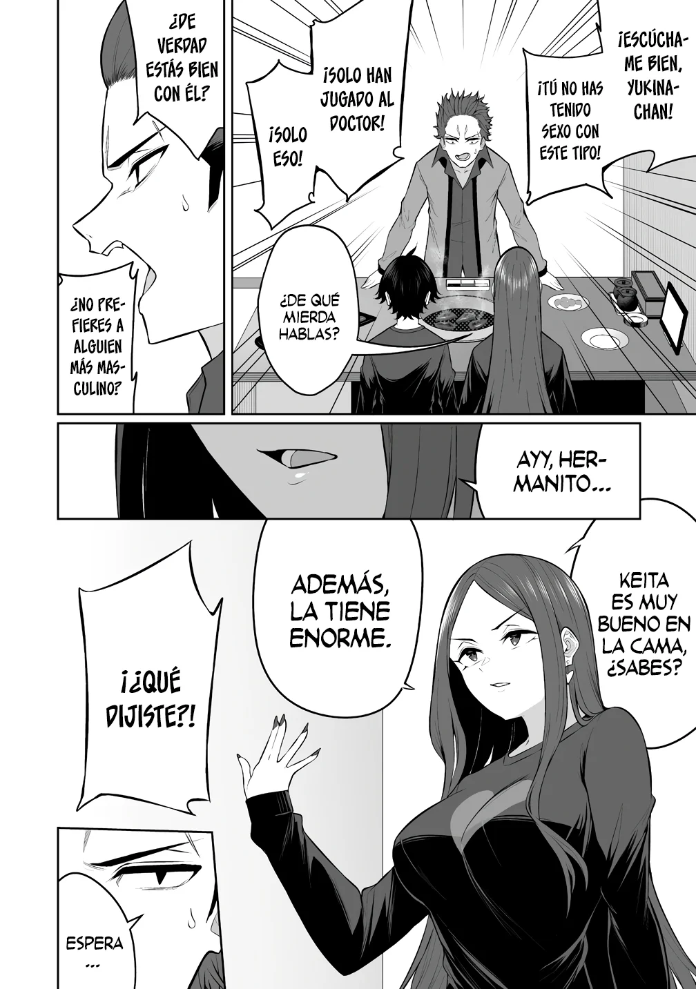 Imaizumi trae a todas las gals a su casa ~Deep – español Capítulo 31 - Page 13