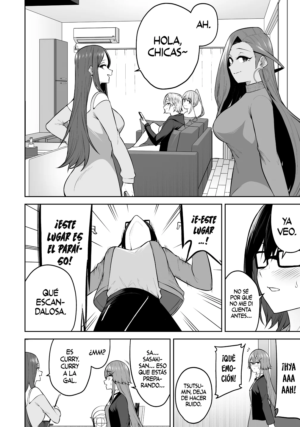 Imaizumi trae a todas las gals a su casa ~Deep – español Capítulo 32 - Page 10