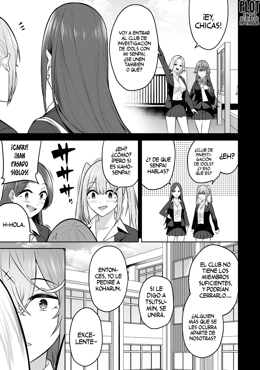 Imaizumi trae a todas las gals a su casa ~Deep – español Capítulo 32 - Page 25