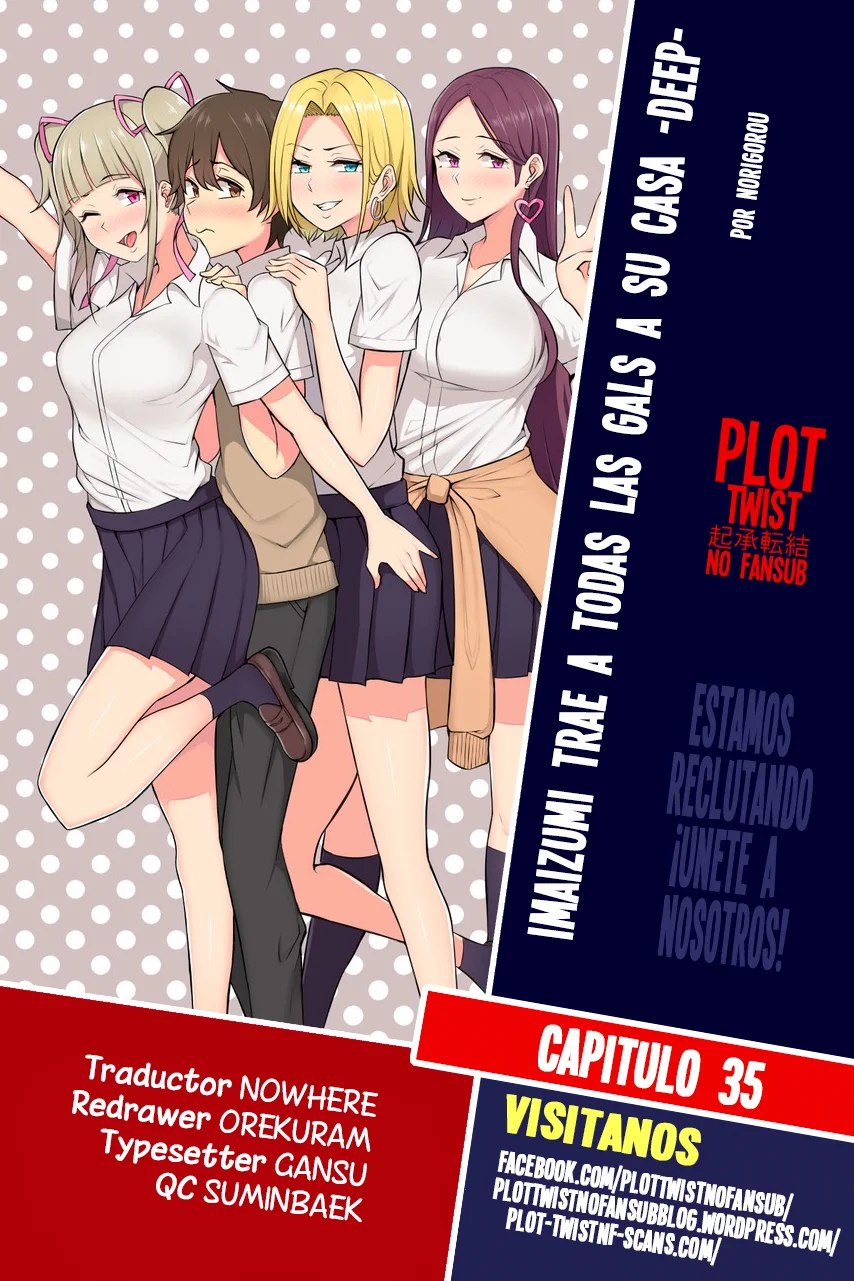 Imaizumi trae a todas las gals a su casa ~Deep – español Capítulo 35 - Page 1