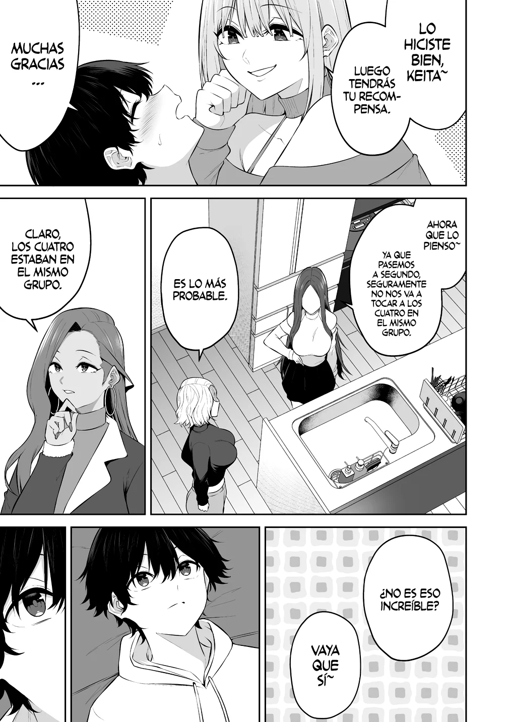 Imaizumi trae a todas las gals a su casa ~Deep – español Capítulo 35 - Page 15