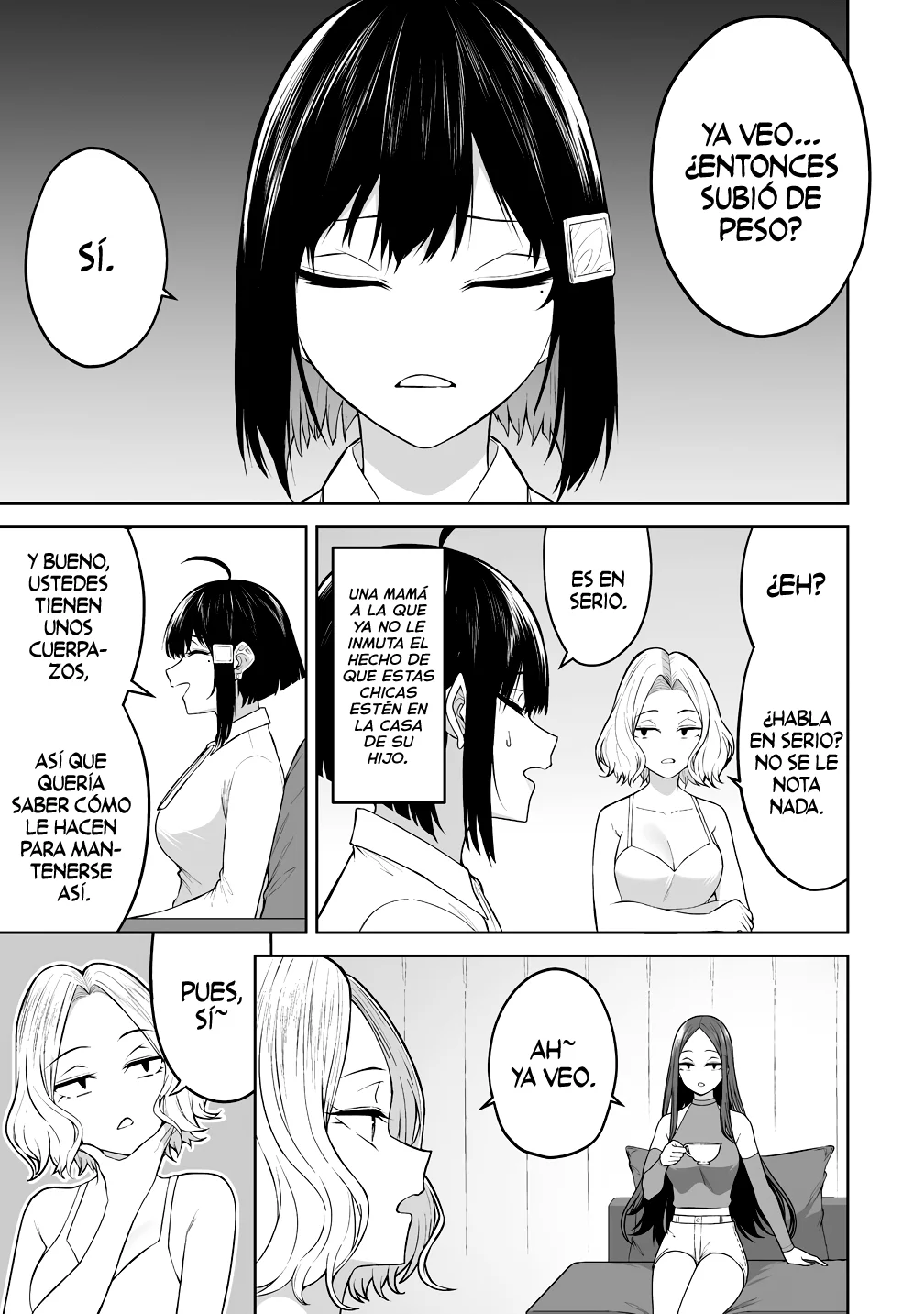 Imaizumi trae a todas las gals a su casa ~Deep – español Capítulo 39 - Page 7