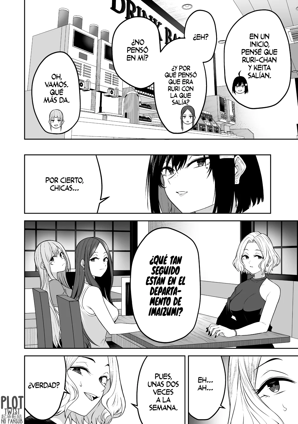 Imaizumi trae a todas las gals a su casa ~Deep – español Capítulo 41 - Page 16