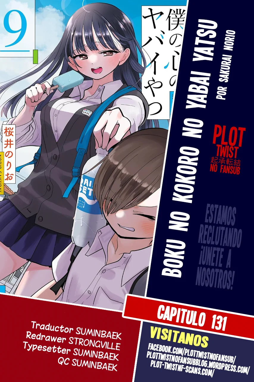 Boku no Kokoro no Yabai Yatsu Capítulo 131 - Page 1