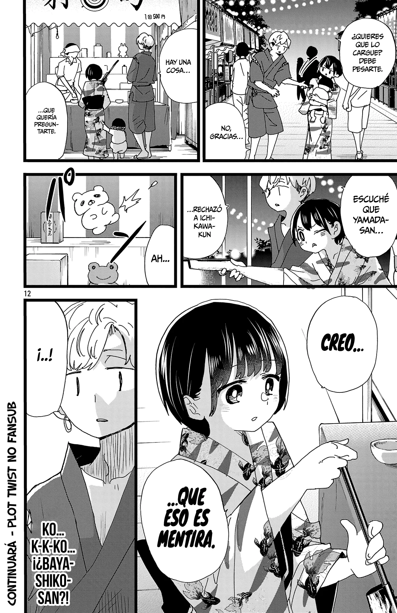 Boku no Kokoro no Yabai Yatsu Capítulo 146 - Page 14