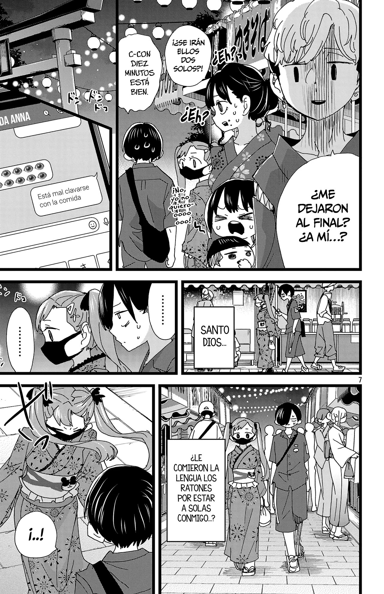 Boku no Kokoro no Yabai Yatsu Capítulo 146 - Page 9