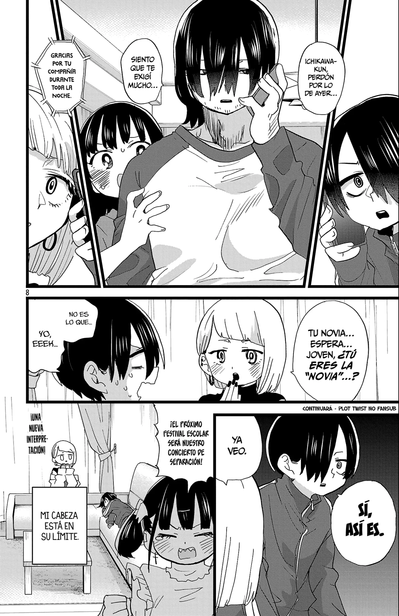 Boku no Kokoro no Yabai Yatsu Capítulo 158 - Page 10