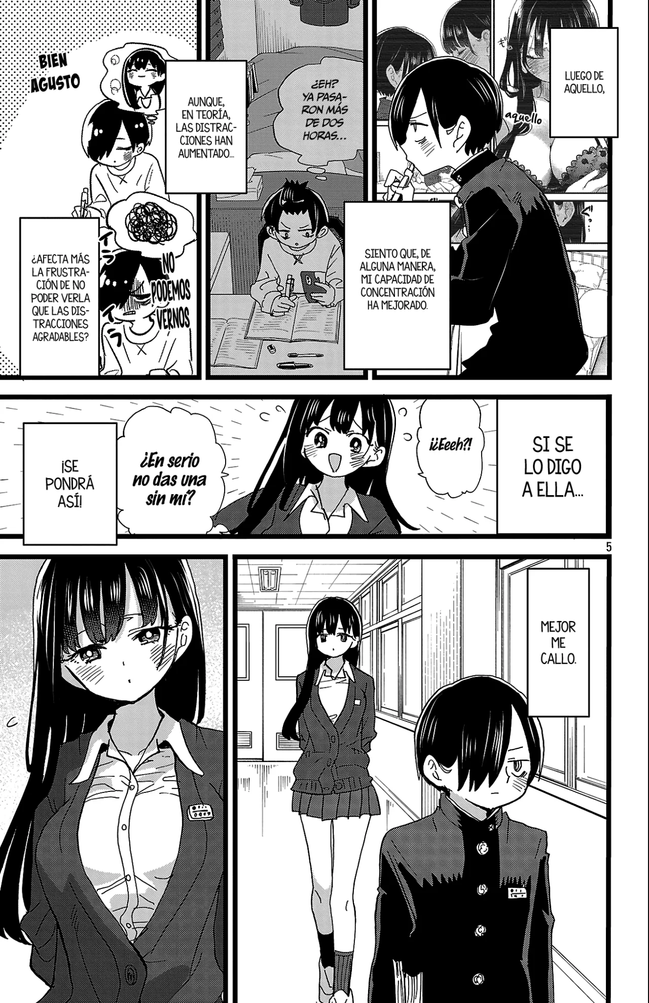 Boku no Kokoro no Yabai Yatsu Capítulo 159 - Page 7