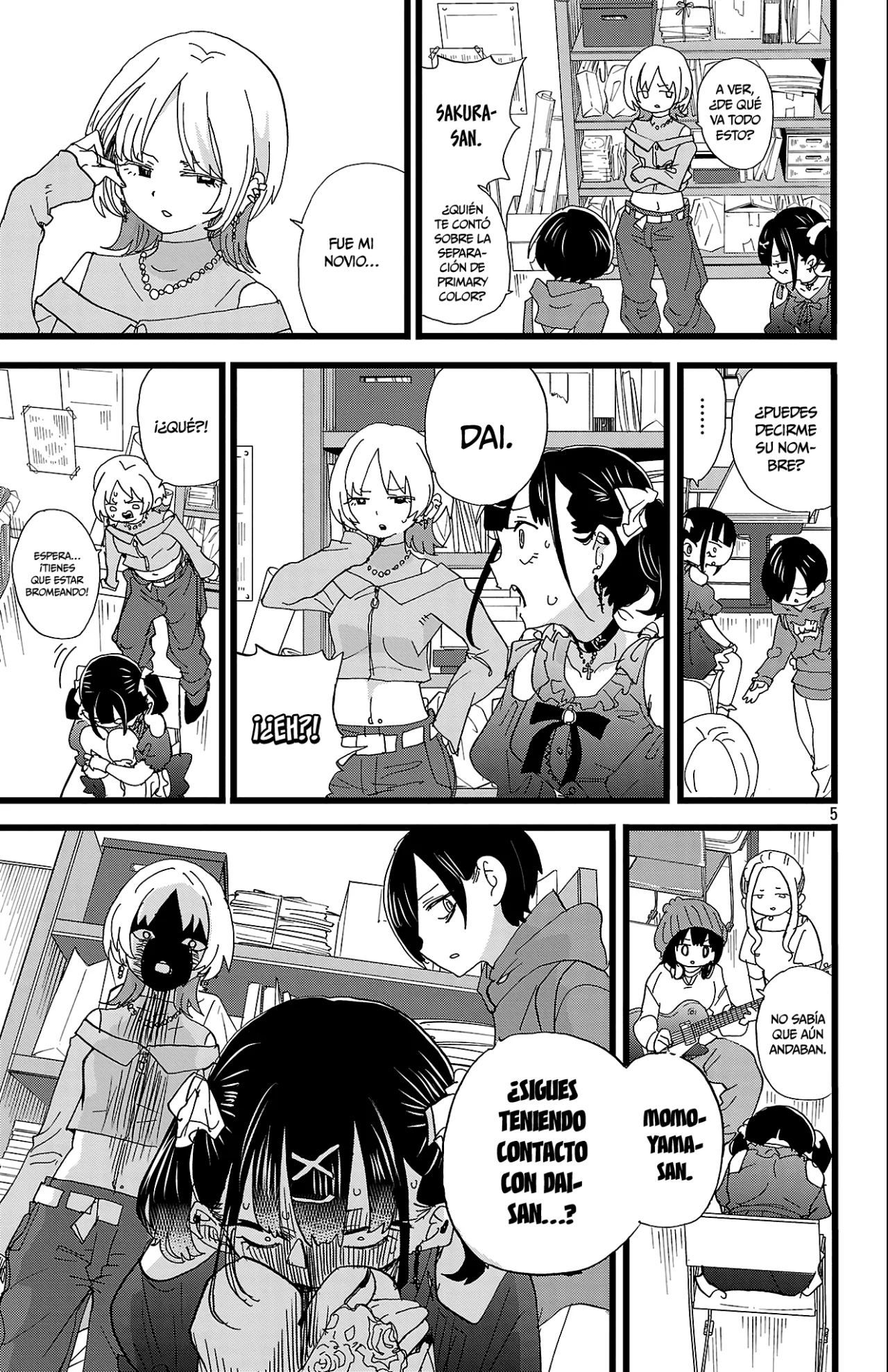 Boku no Kokoro no Yabai Yatsu Capítulo 165 - Page 5