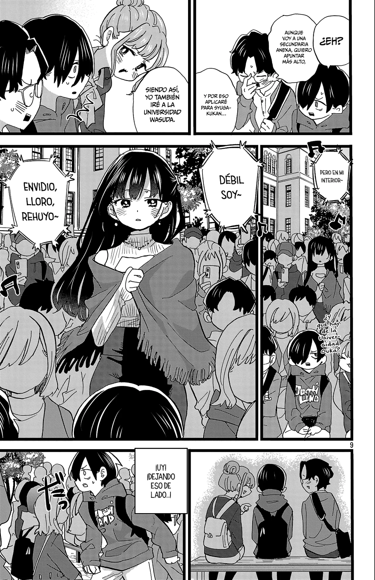 Boku no Kokoro no Yabai Yatsu Capítulo 166 - Page 11