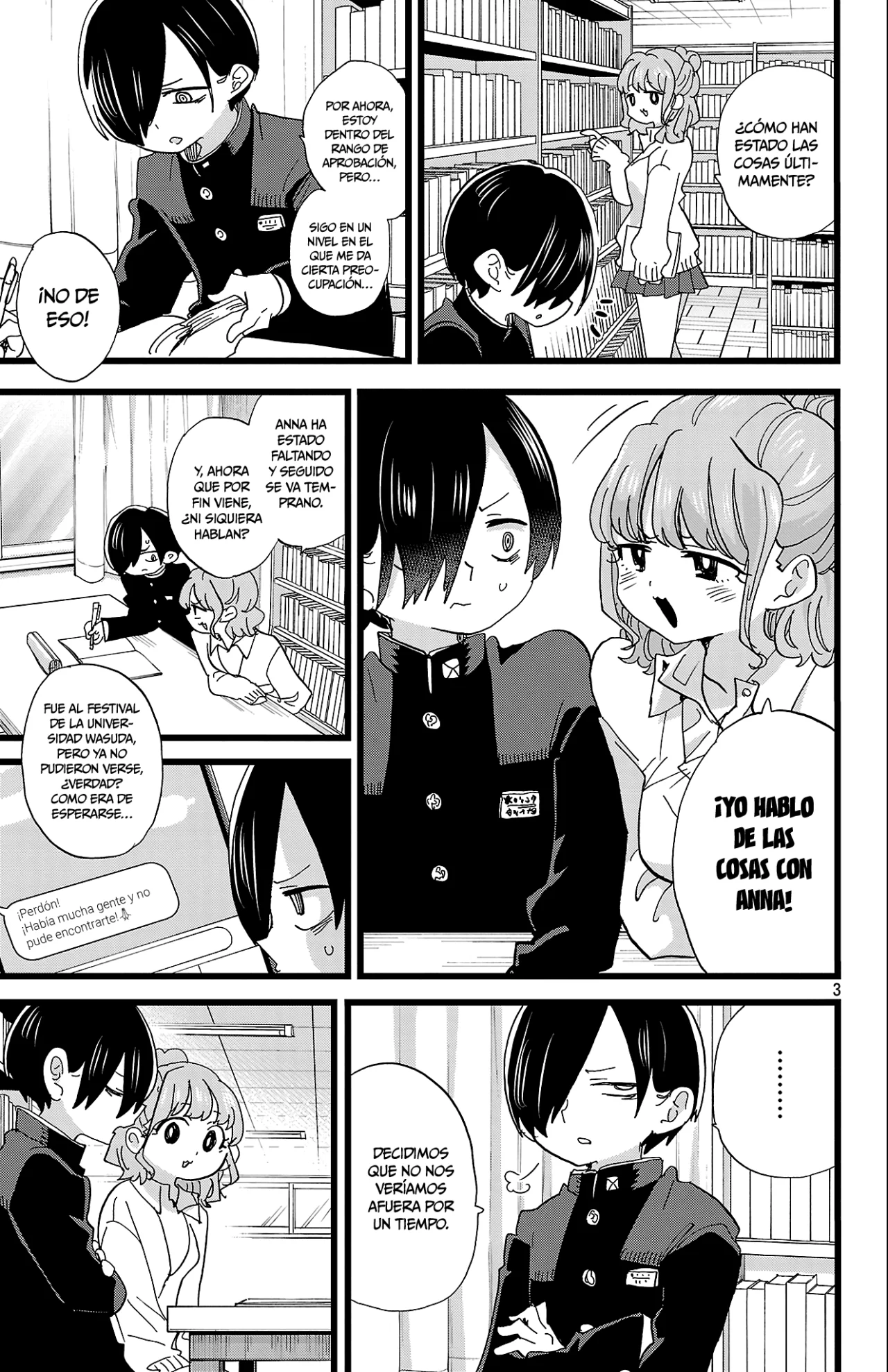 Boku no Kokoro no Yabai Yatsu Capítulo 167 - Page 5