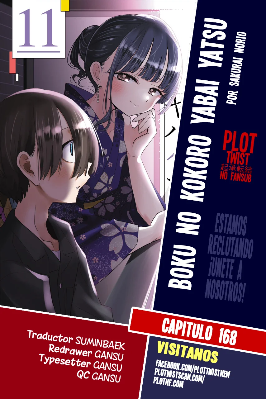 Boku no Kokoro no Yabai Yatsu Capítulo 168 - Page 1