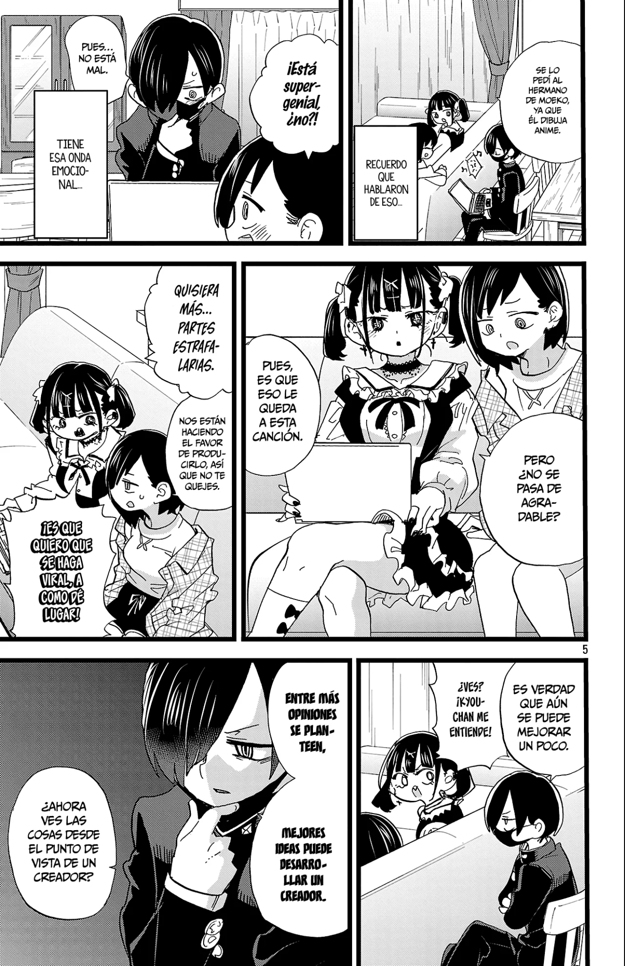 Boku no Kokoro no Yabai Yatsu Capítulo 178 - Page 7