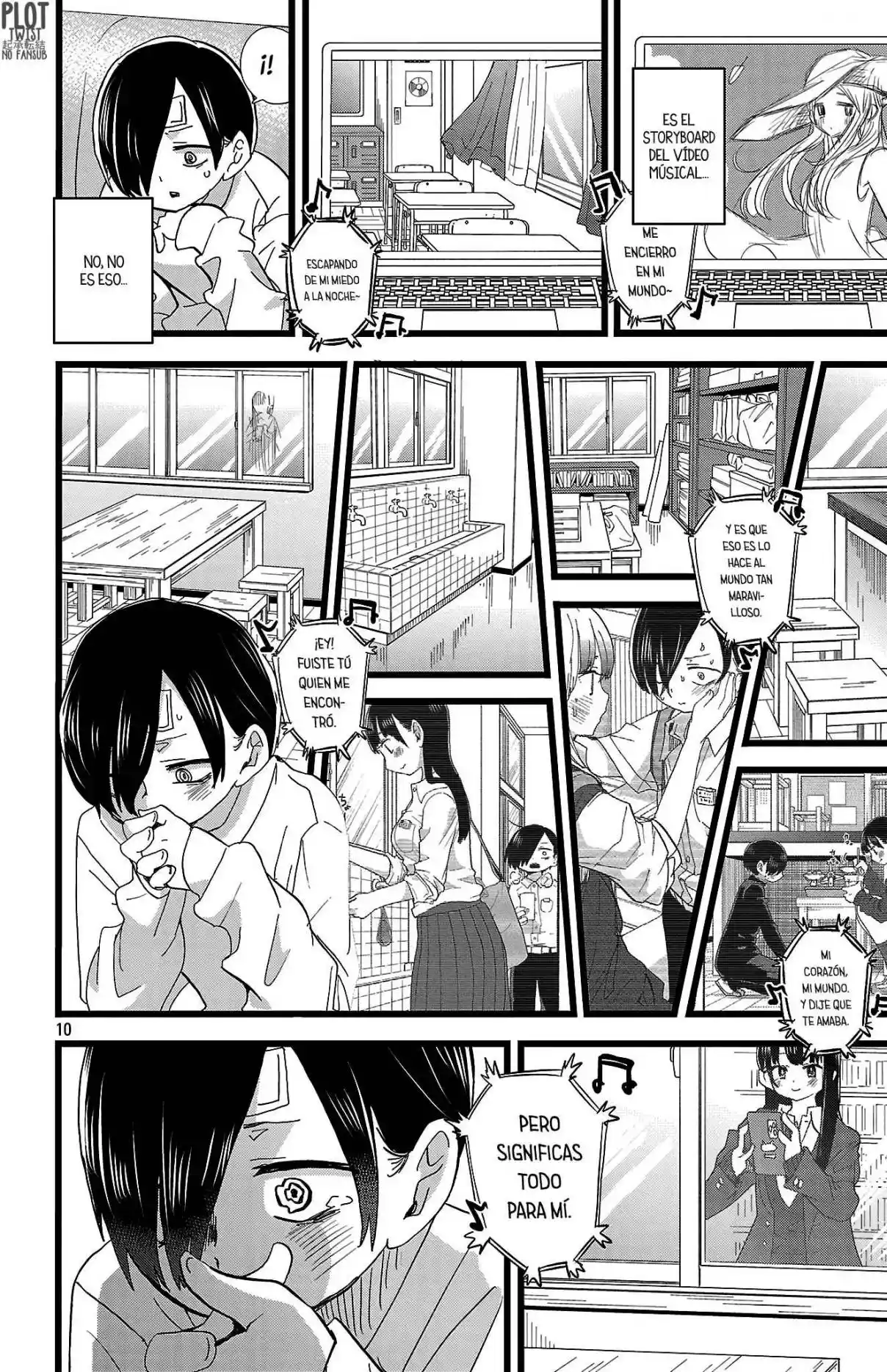 Boku no Kokoro no Yabai Yatsu Capítulo 182 - Page 10