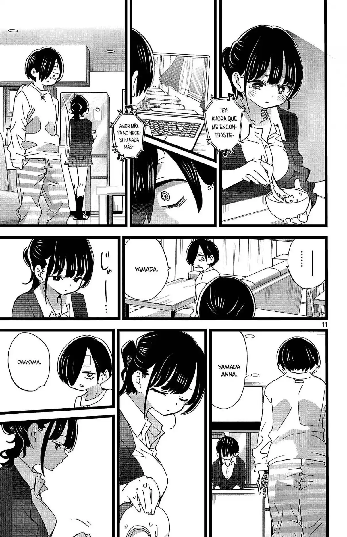 Boku no Kokoro no Yabai Yatsu Capítulo 182 - Page 11