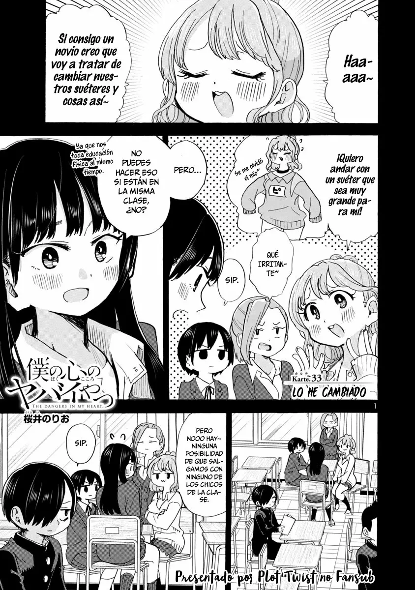 Boku no Kokoro no Yabai Yatsu Capítulo 33 - Page 4