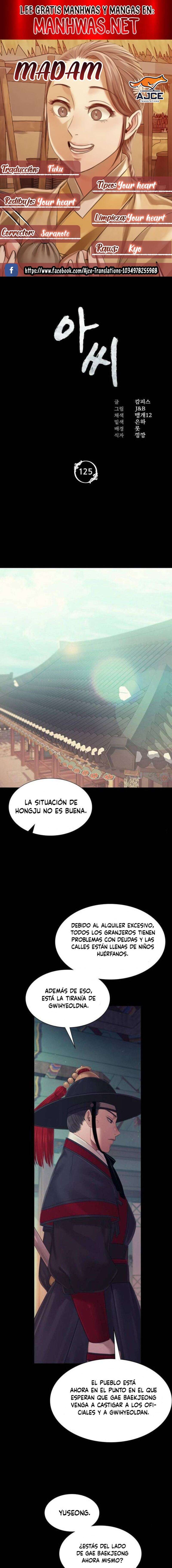 Madam Capítulo 125 - Page 1