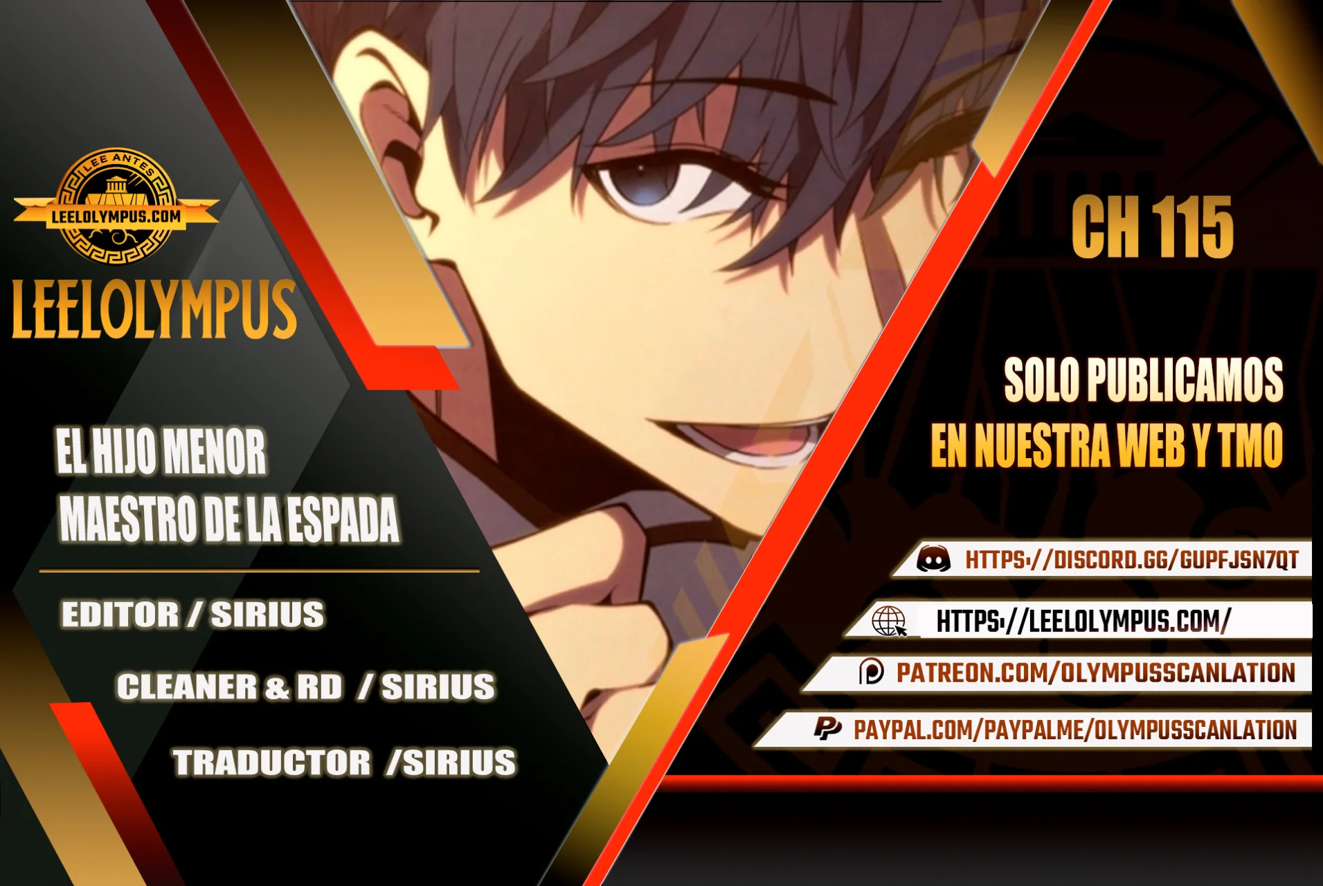 El hijo menor del maestro de la espada Capítulo 115 - Page 1