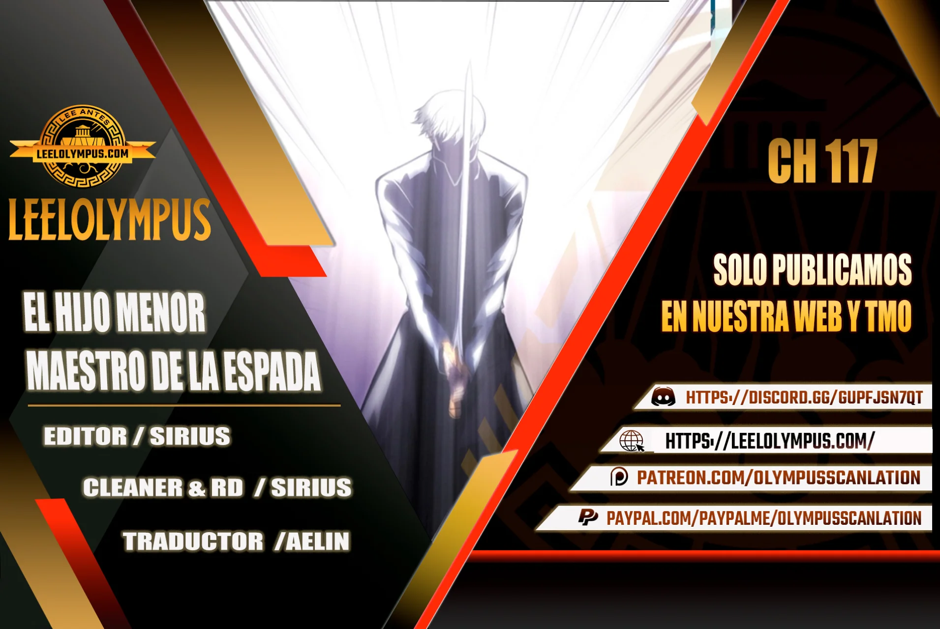 El hijo menor del maestro de la espada Capítulo 117 - Page 1